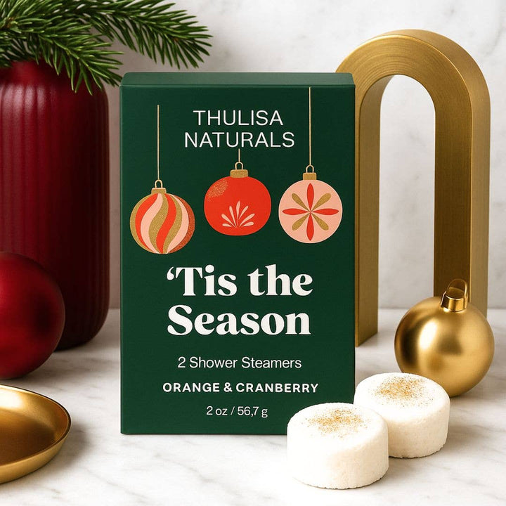 Orange &amp; Cranberry Shower Steamers  |  Stocking Stuffer