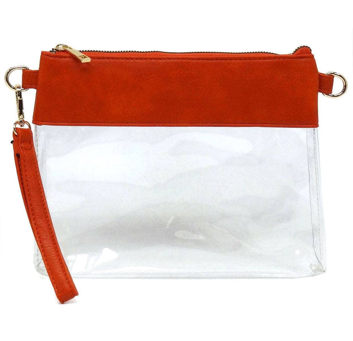 Game Day Clear Crossbody Bag/Clutch
