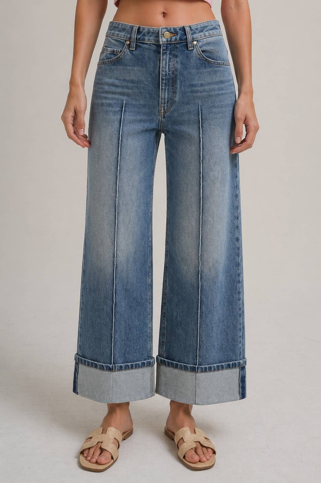 Penny Cuff Denim