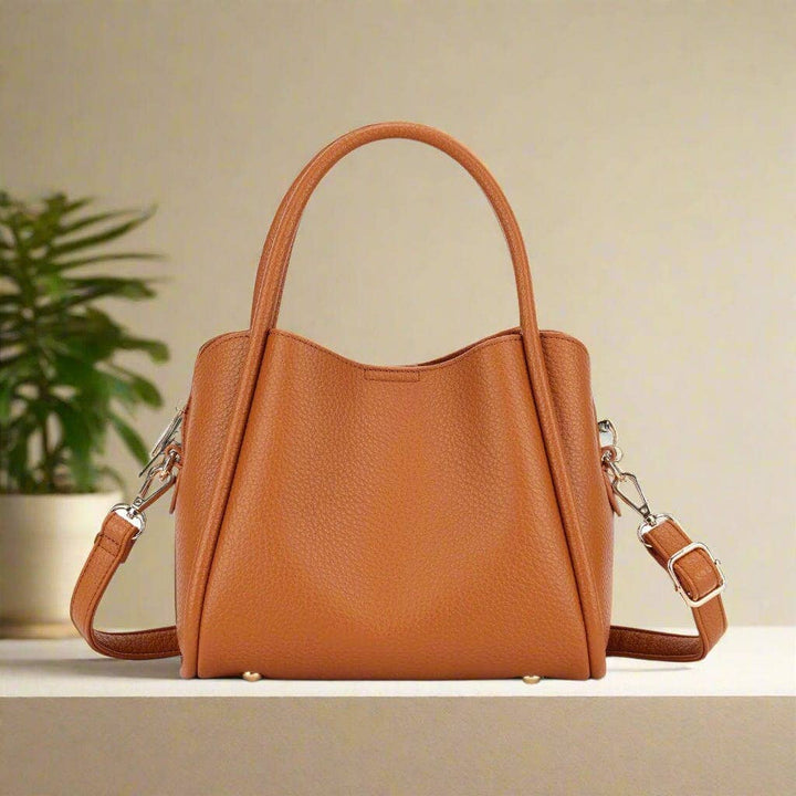 Clara 3 Compartment Satchel/Crossbody Bag