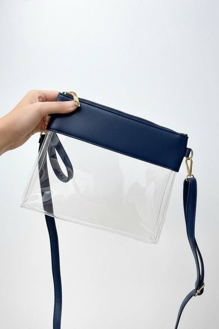 Game Day Clear Crossbody Bag/Clutch