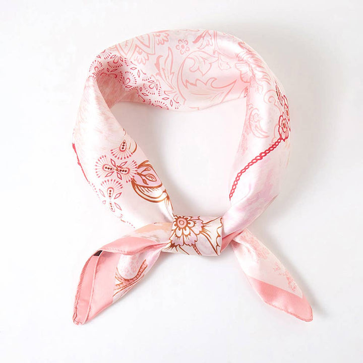 The Daisy Pastel Floral Patchwork Scarf