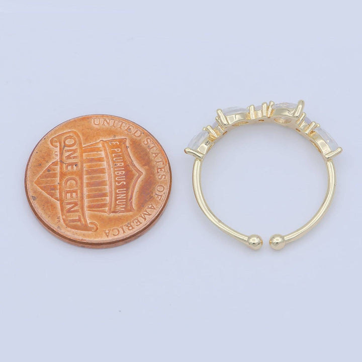 Dainty Marquise Stackable Ring