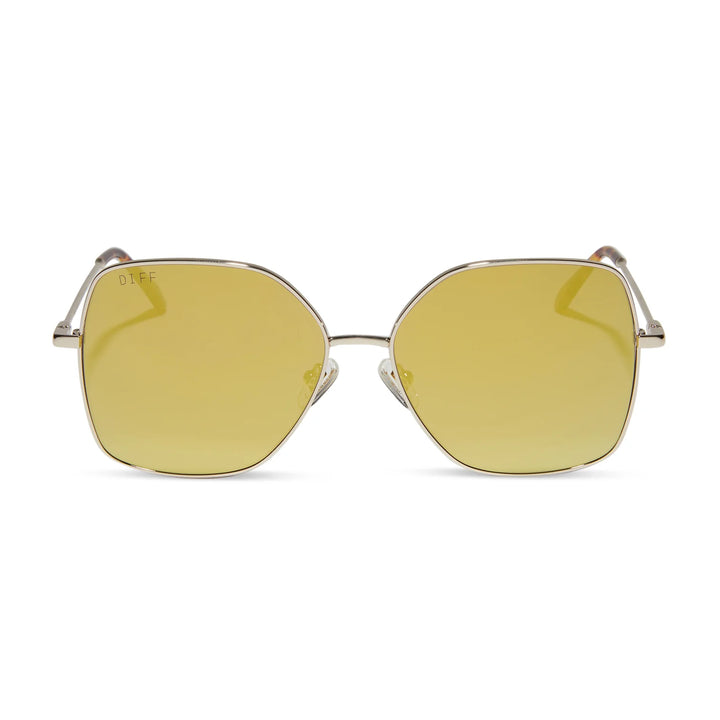Iris - Gold + Brilliant Gold Mirror