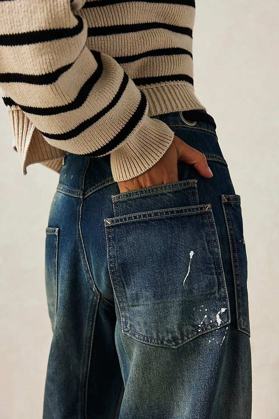 We The Free Moxie Pull-On Barrel Jeans