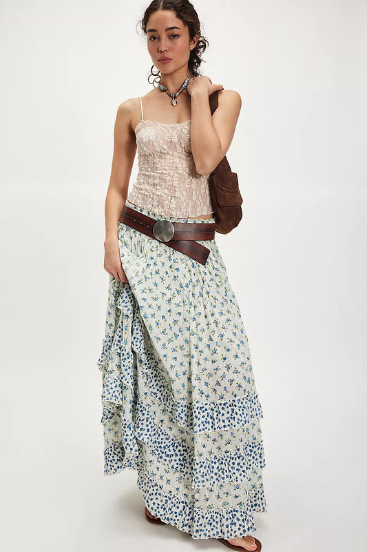 Brynn Printed Maxi Skirt- FP