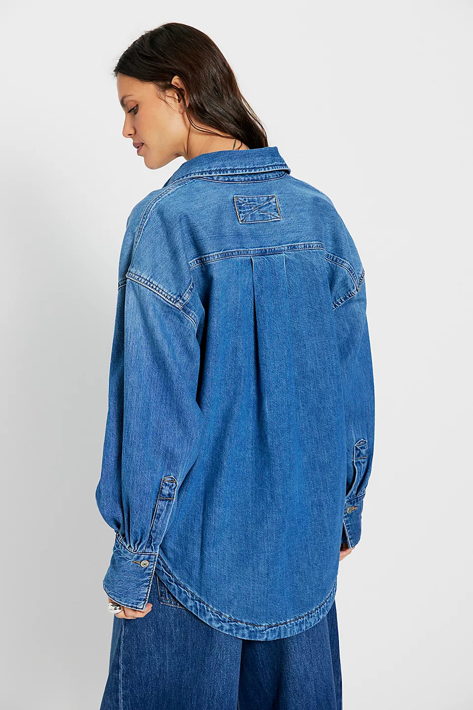 Ashley Denim Shirt - Free People