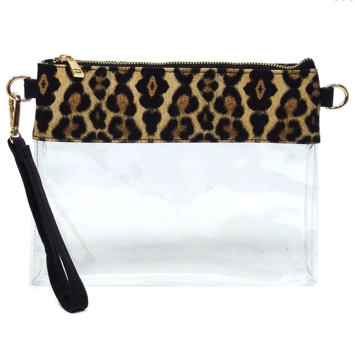 Game Day Clear Crossbody Bag/Clutch