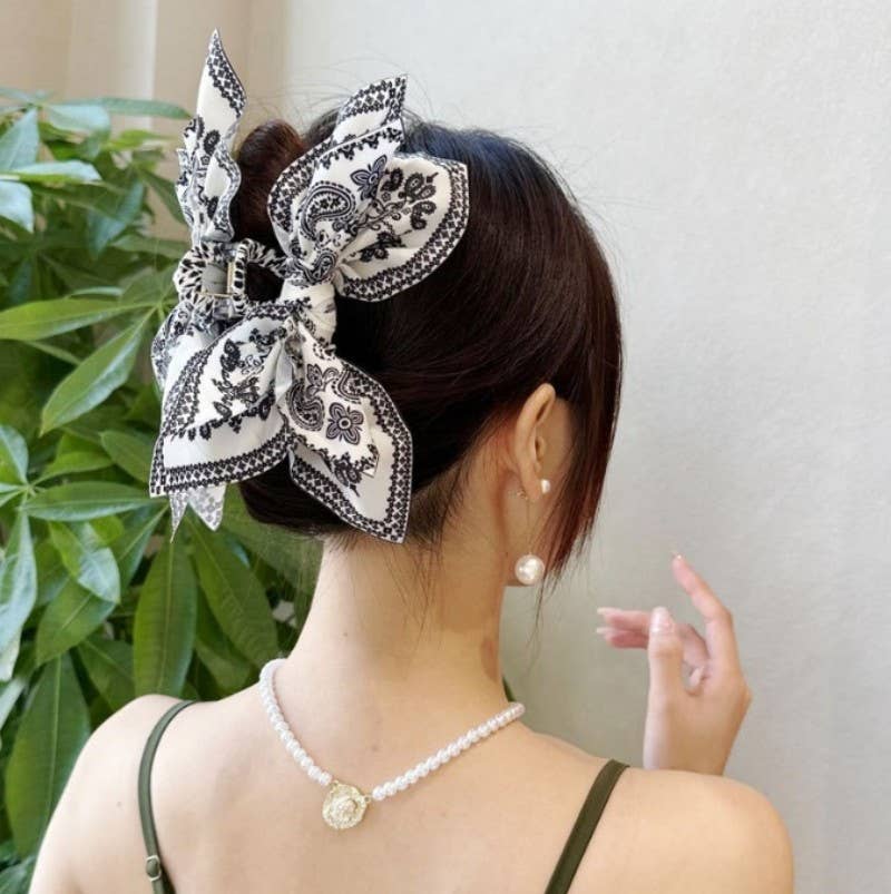 Paisley Boho Vintage Hair Clip