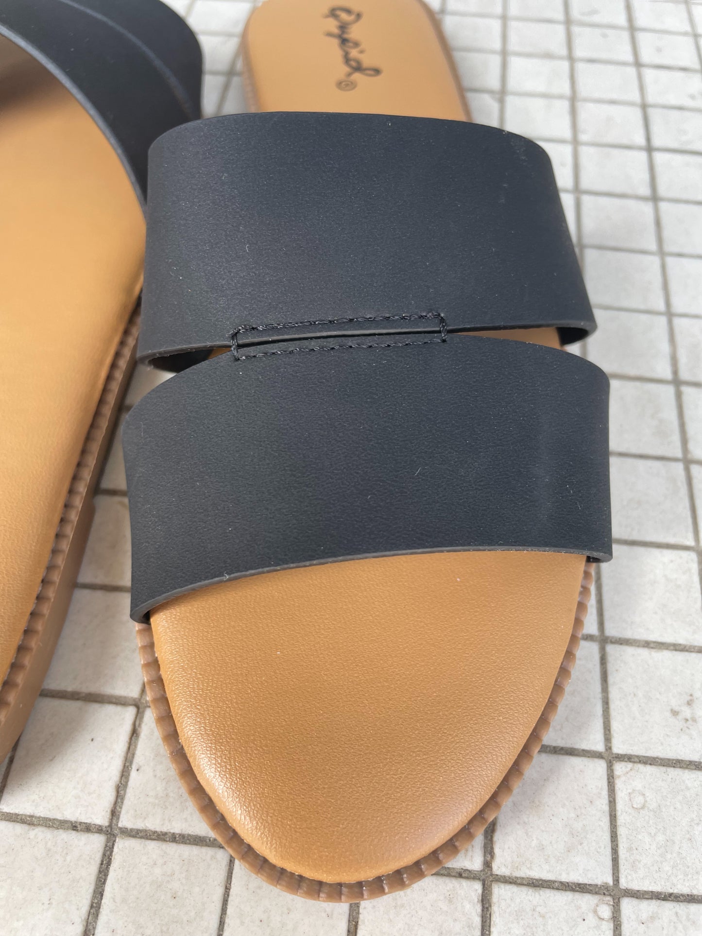 Black Strap Sandal