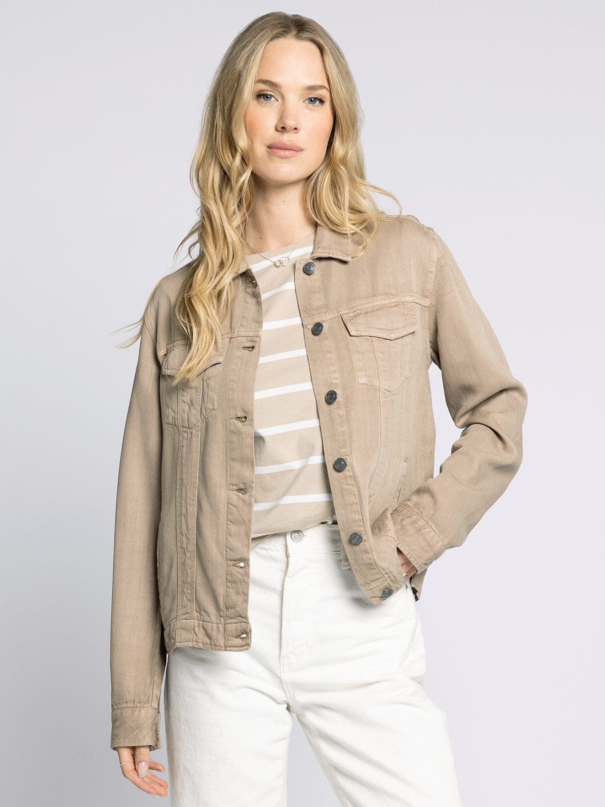 Jackie Jacket - Taupe