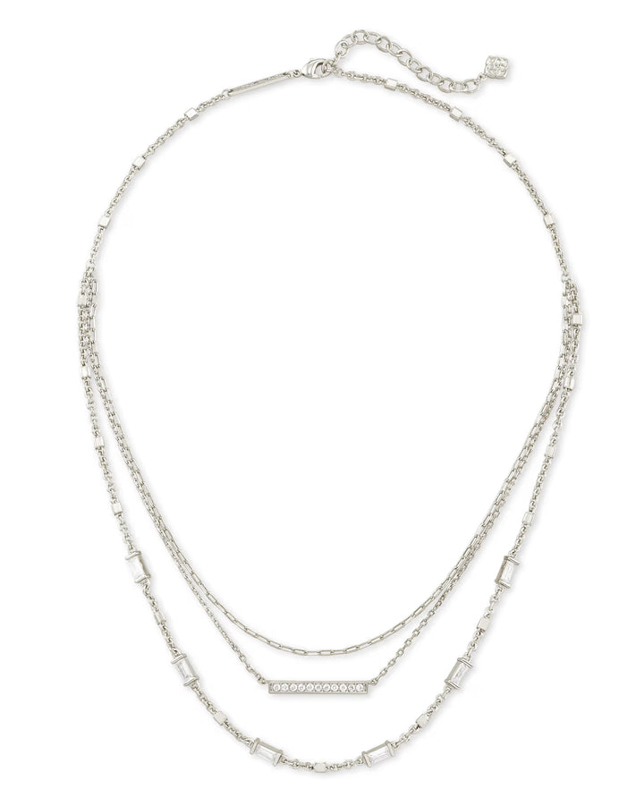 Addison Triple Strand - Silver