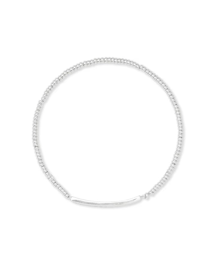 Addison Stretch Bracelet - Silver