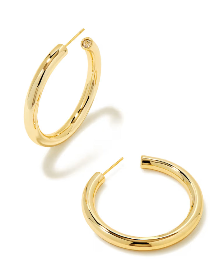 Colette Large Hoop - Gold