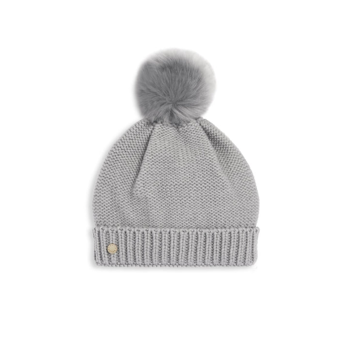 Grey Knit Hat