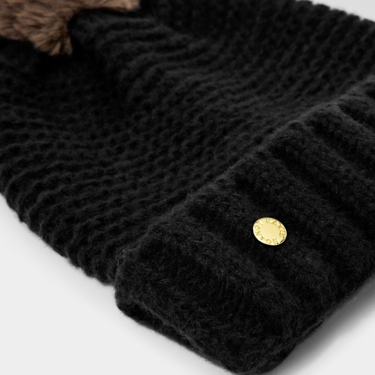Black Knit Hat
