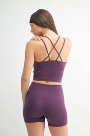 Venice Cloud Light Criss-Cross Sports Bra