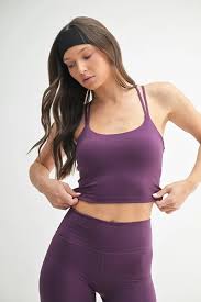 Venice Cloud Light Criss-Cross Sports Bra