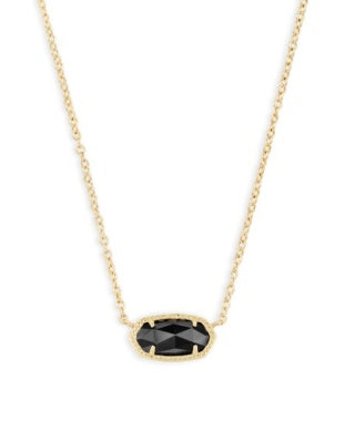 ELISA NECKLACE - Gold Black