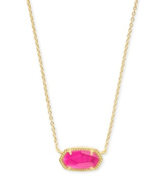 ELISA NECKLACE - Gold Azalea Illusion