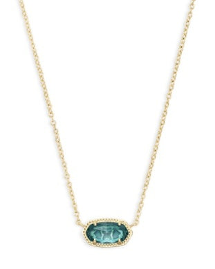 ELISA NECKLACE - Gold London Blue