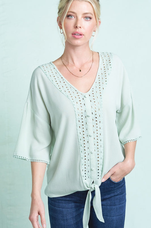 Eyelet Mint