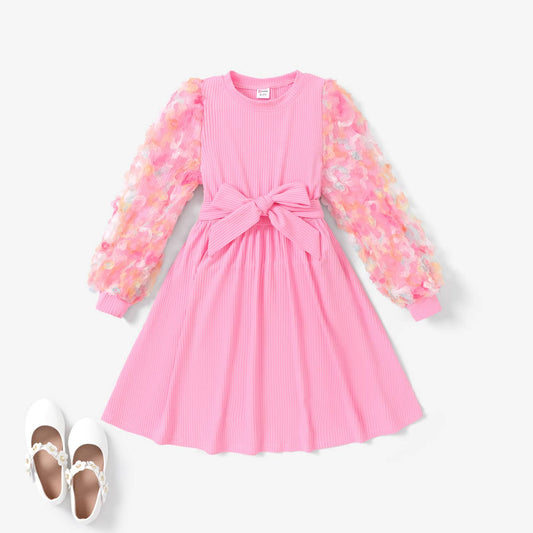 Pink Mesh Dress