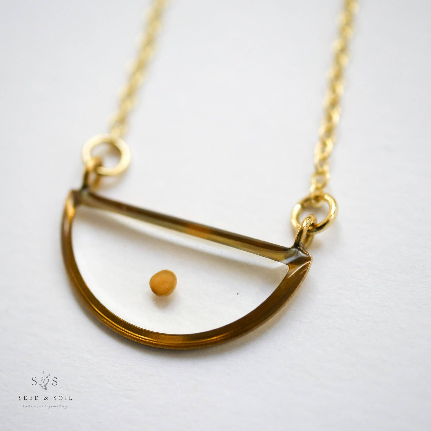Mustard Seed Necklace - Demi Lune Faith Jewelry