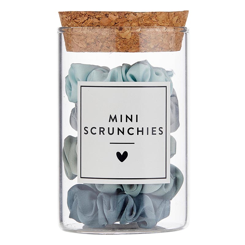Mini Satin Scrunchies Jar - Beach Ombre