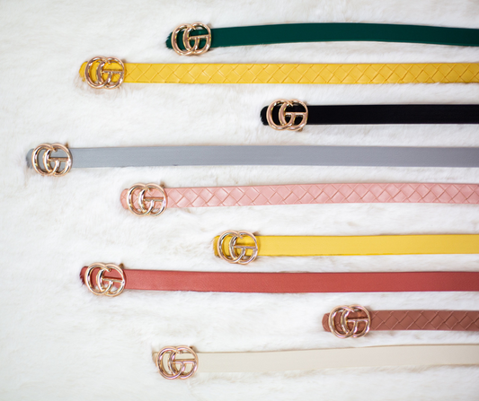 CG Colored Skinny Belt