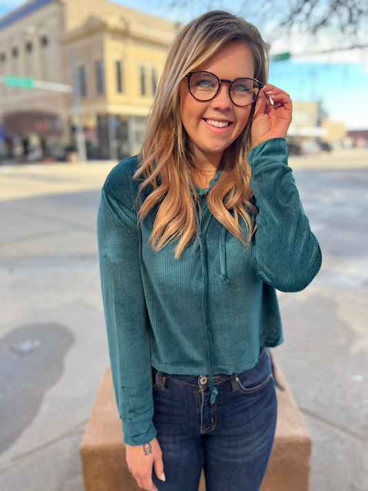 Corduroy Hoodie