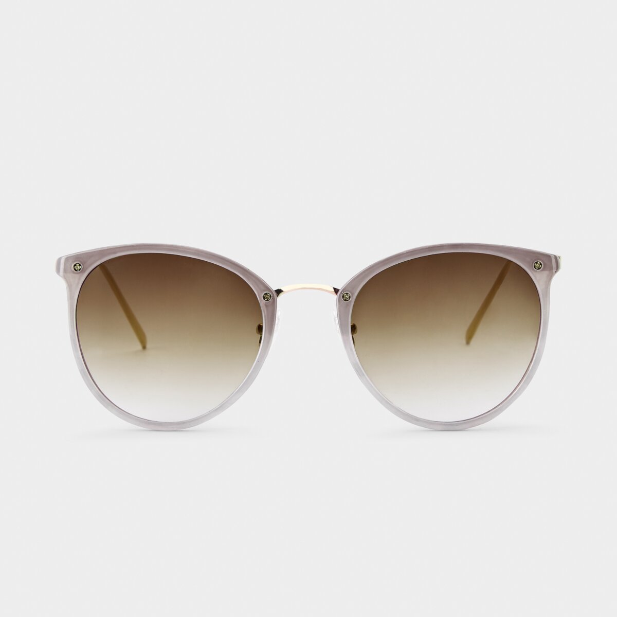 Santorini Sunglasses in Taupe Gradient