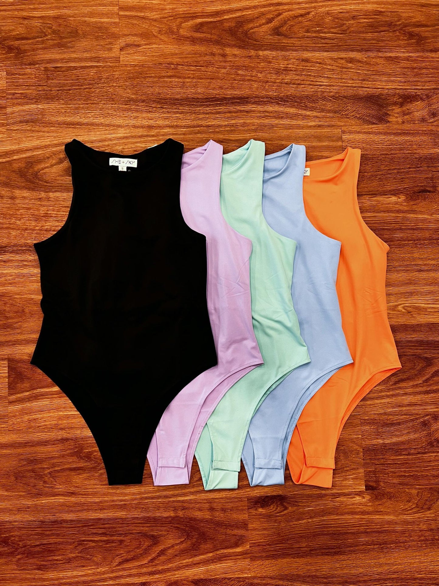 Double Lined Bodysuit *Mult Colors*